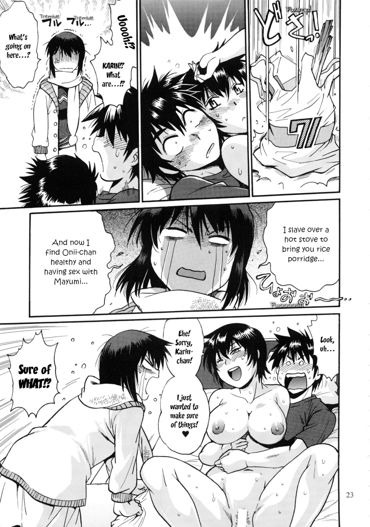 Hentai Manga Comic-With Your REAL SISTER? Or Perhaps, With Your STEP SISTER?-Read-21